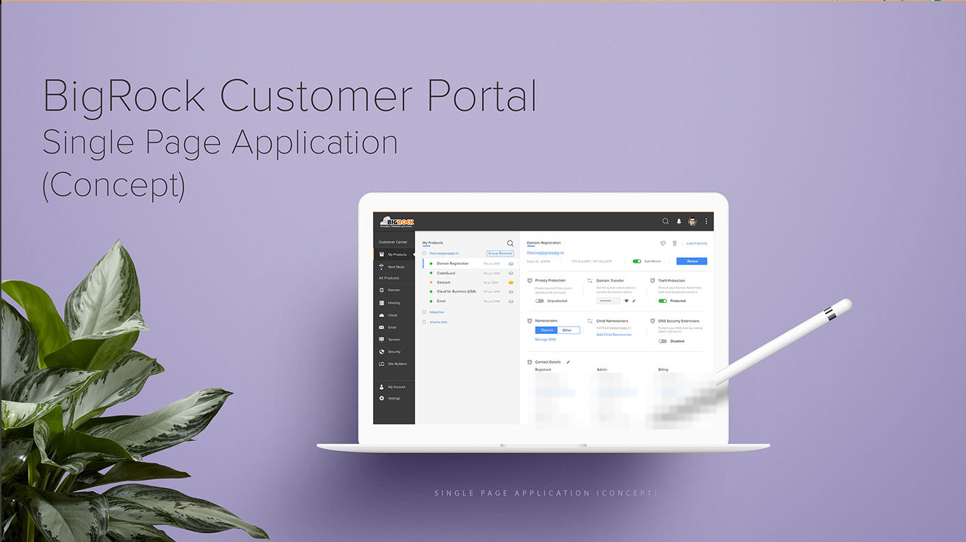 BigRock Customer Portal
